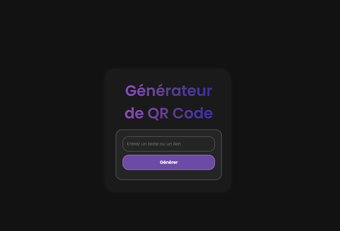 QR Code Generator